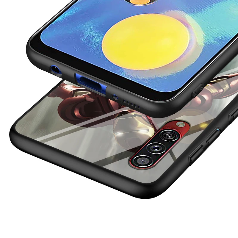 

Cool Iron Man Marvel For Samsung Galaxy A90 A80 A70 S A60 A50S A30 S A40 S A2 A20E A20 S A10S A10 E Black Phone Case Cover