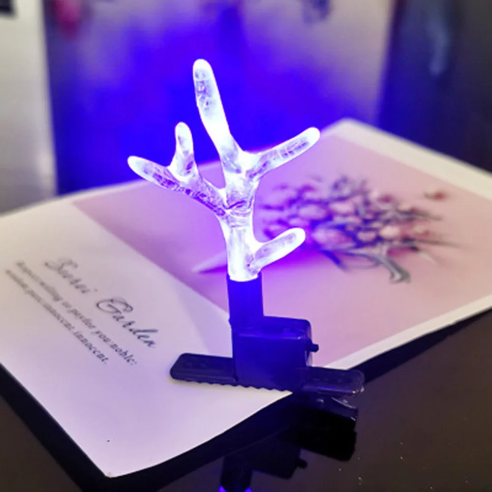 Светодиодная светящаяся шпилька для волос в форме рога 1 шт. | Красота и здоровье