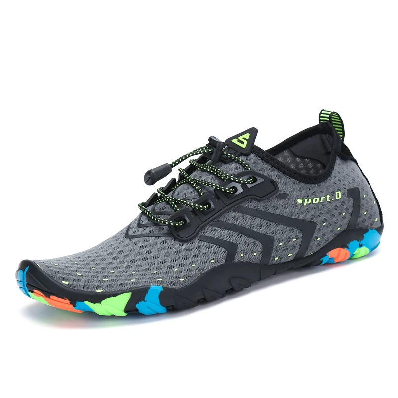 Акваобувь для мужчин и женщин сандалии пляжа быстросохнущая обувь воды