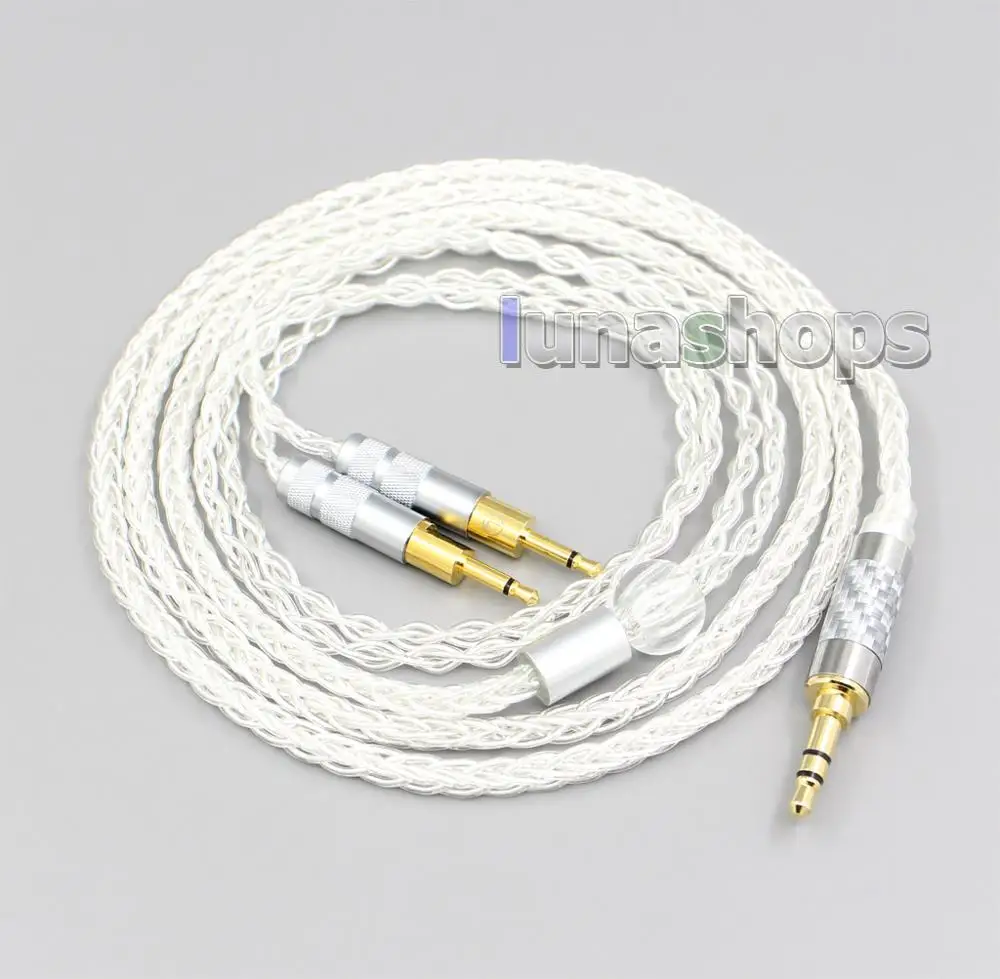 LN006556 2 5 мм 4 XLR 3 8 ядерный посеребренный OCC кабель для наушников Sennheiser HD700|Кабели VGA| |