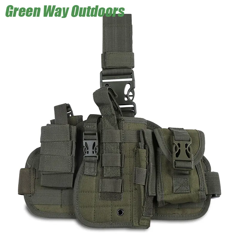 

Wholesale Outdoor Working Police Pistol Holster War Game Paintball Army Tactical Drop Leg Holster