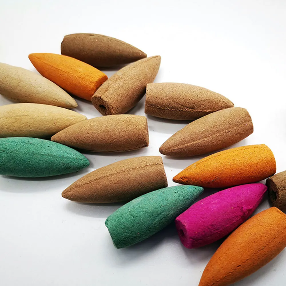 20 шт. конусы для благовоний кокос магнолия янтарь|Благовония и курильницы| |