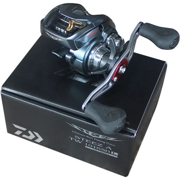 

DAIWA STEEZ A TW 1016H 1016HL 1016SH 1016SHL 1016XH 1016XHL 8+1BB 8.1:1 Gear Ratio G1 Spool Saltwater Fishing Baitcasting Reel