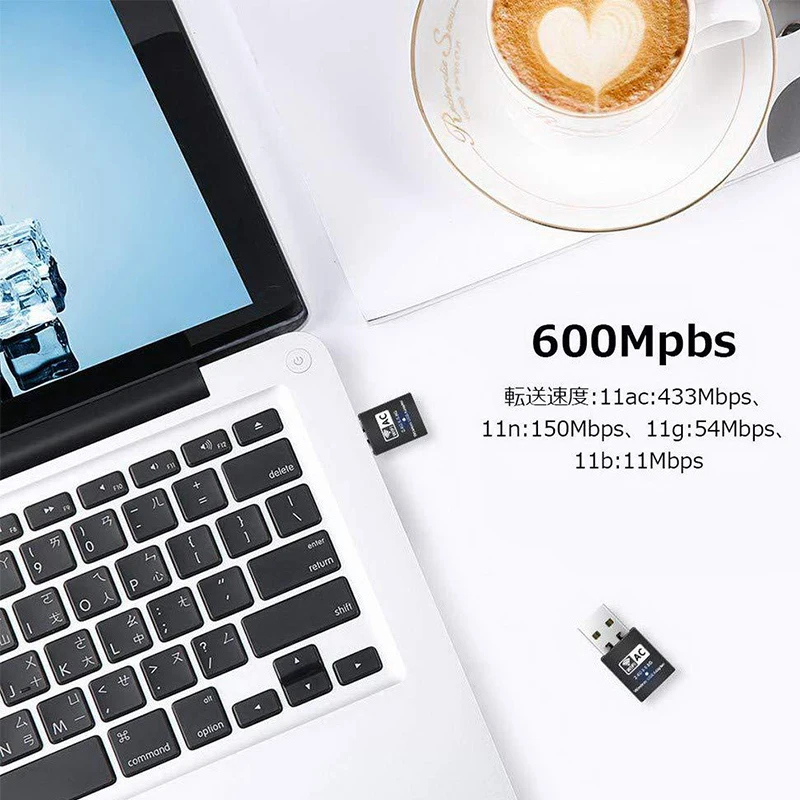 Wi Fi беспроводная сетевая карта USB 2 0 600M 802 11 b/g/n двухдиапазонный Ethernet конвертер LAN