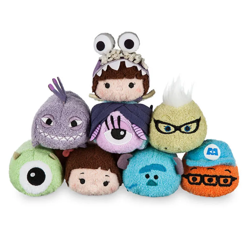 DISNEY TSUM Monsters Inc Майк Салли роз мягкие плюшевые игрушки Kawaii Плюшевые маленькие