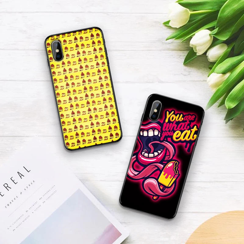 Мягкий силиконовый чехол для телефона iPhone XR TPU 5 5SE 6 6S 7 Plus 8Plus XS X Xr Max 9 с