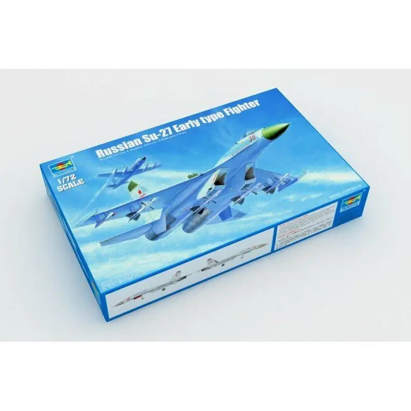 Trumpeter 01661 1/72 Российский истребитель раннего типа Su-27 — набор масштабной модели