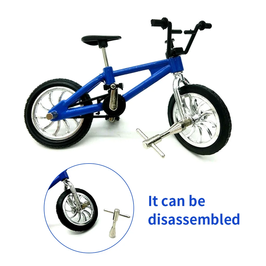1Set Mini Scooter Toy Kit Two Wheel Children's Educational Toys Finger Bike Fingerboard Skateboard Color Random | Игрушки и хобби