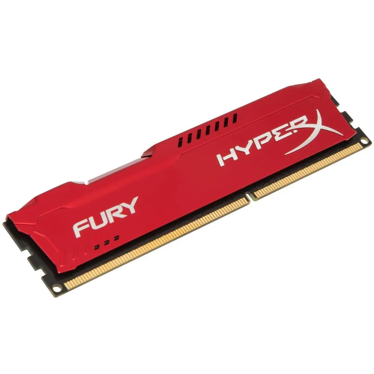 Модуль оперативной памяти ПК Kingston DDR3 8Gb (PC-12800) 1600MHz HyperX Fury Red Series CL10 | Компьютеры и