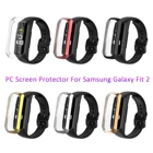 Анти-Царапины чехол для часов для Samsung Galaxy Fit 2 SM-R220 PC чехол Полный жеская защитка оболочка, Защитная пленка для экрана Аксессуары для часов