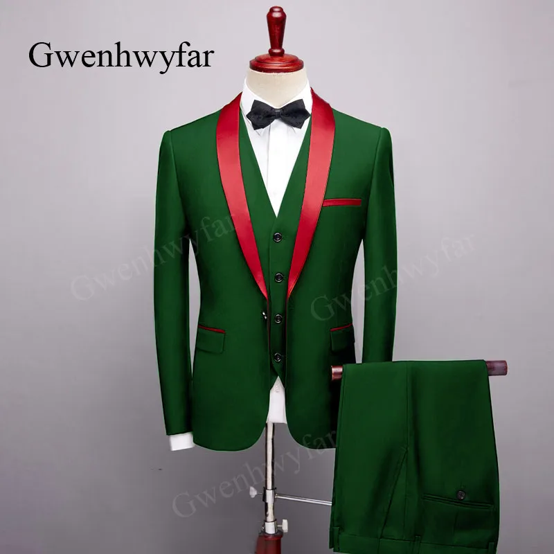 Gwenhwyfar мягкие мужские костюмы лаванды 2020 Новый Дизайн Блестящая шаль лацкан одна