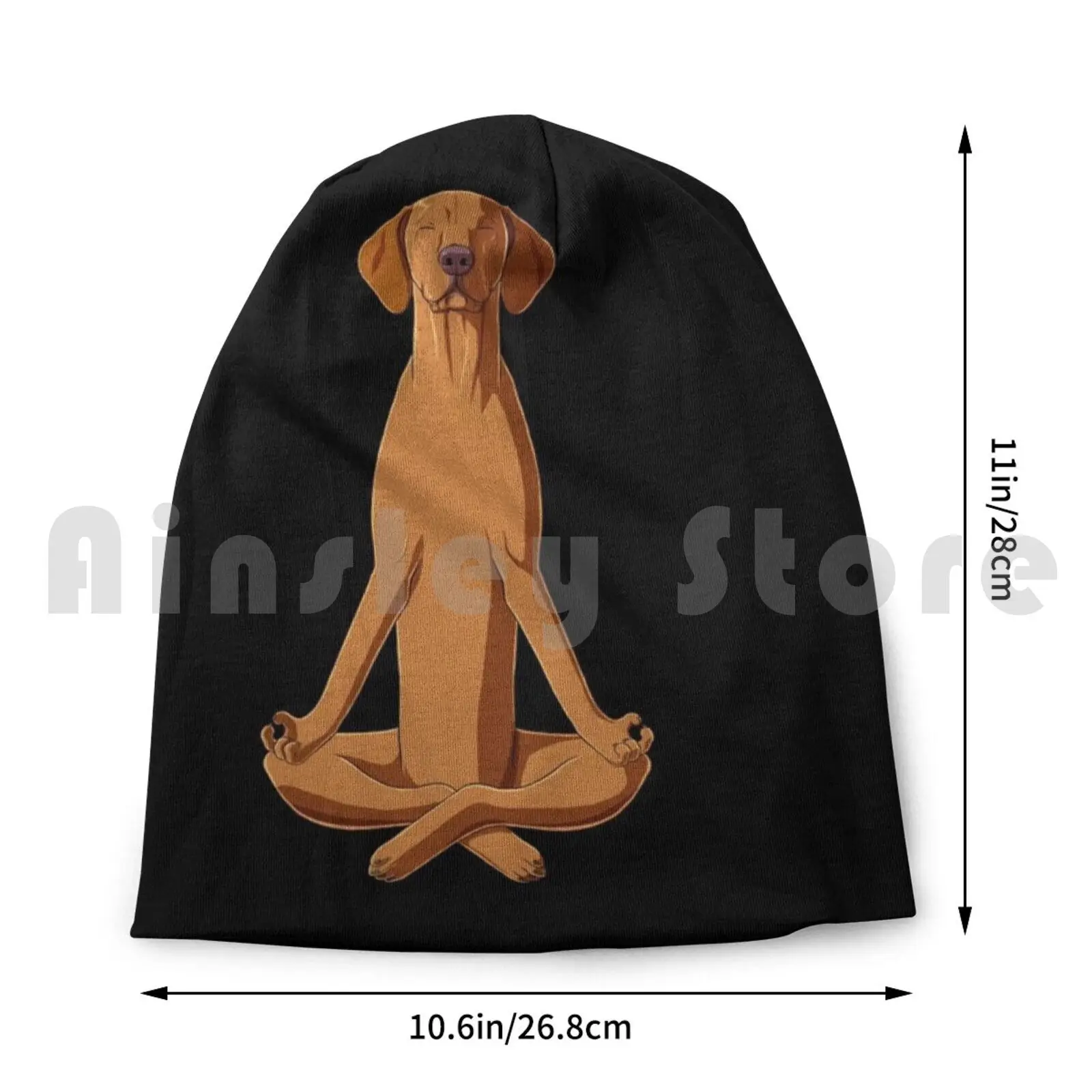 Вязаная Шапка-бини в стиле хип-хоп