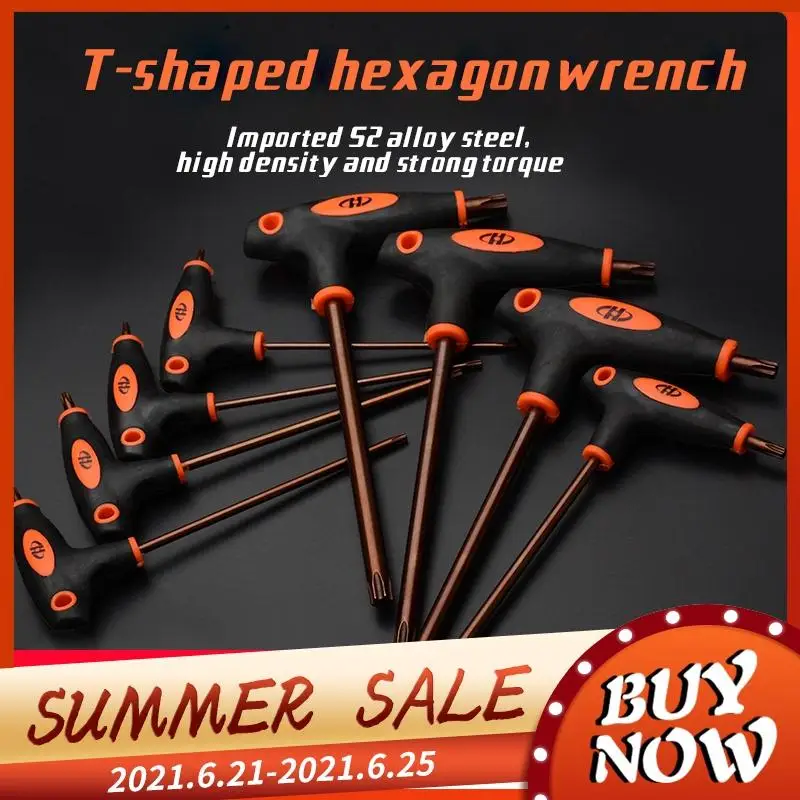 

Billiards T-shaped Hexagon Wrench Socket S2 Alloy Steel Socket Spanner Weight Bolt Assembly Tools Car Repair Billiard Accessory