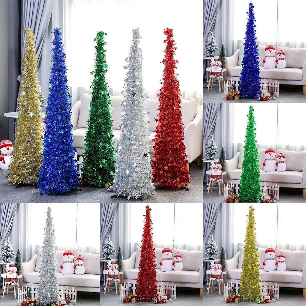 Выдвижная складная Рождественская елка для дома и офиса