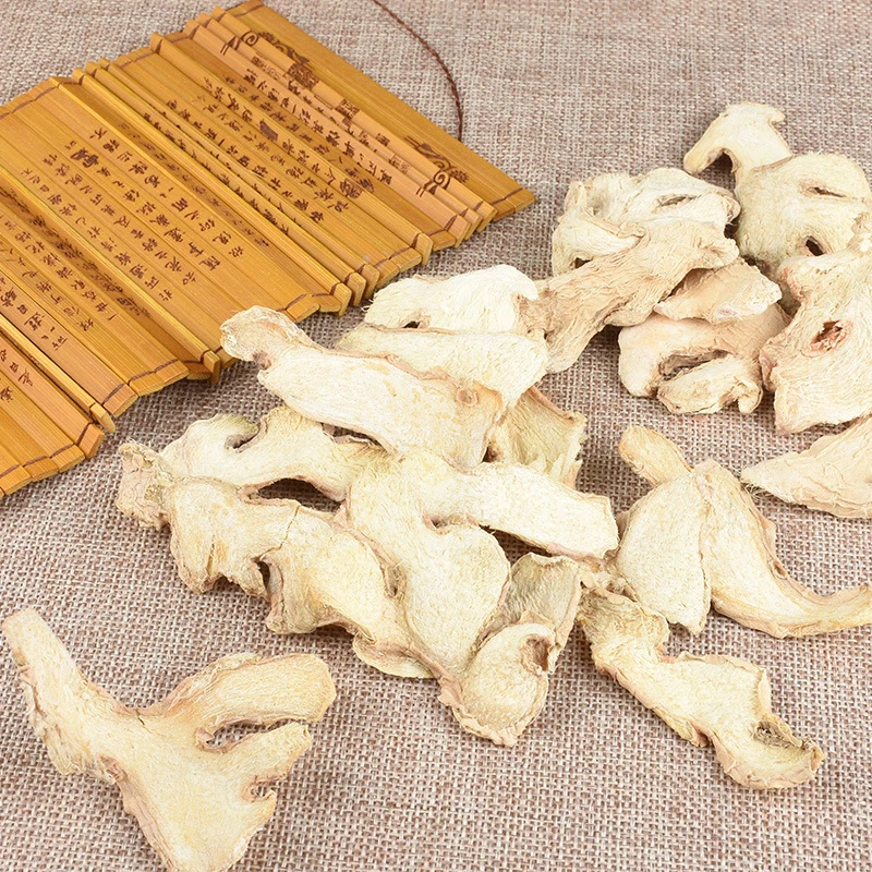 

Organic Dried Ginger Slices Rhizoma Zingiberis Lao Gan Jiang Pian