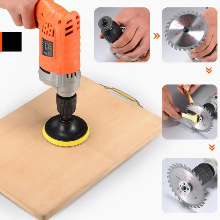 Портативная электрическая дрель 220 В 710 Вт с переключателем регулировки вращения