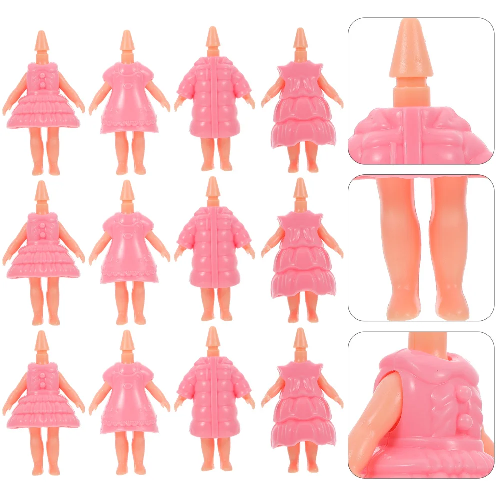 

12Pcs Dolls Body Accessories Creative Doll Bodies DIY Doll Accessories