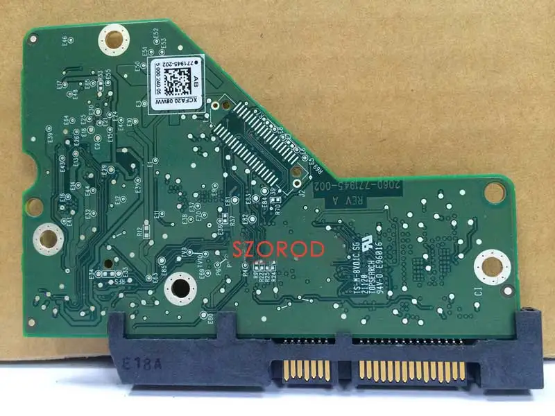Логическая печатная плата WD 2060 771945 002 001 000 PCB для жесткого диска WD20EZRX WD40EZRX Western
