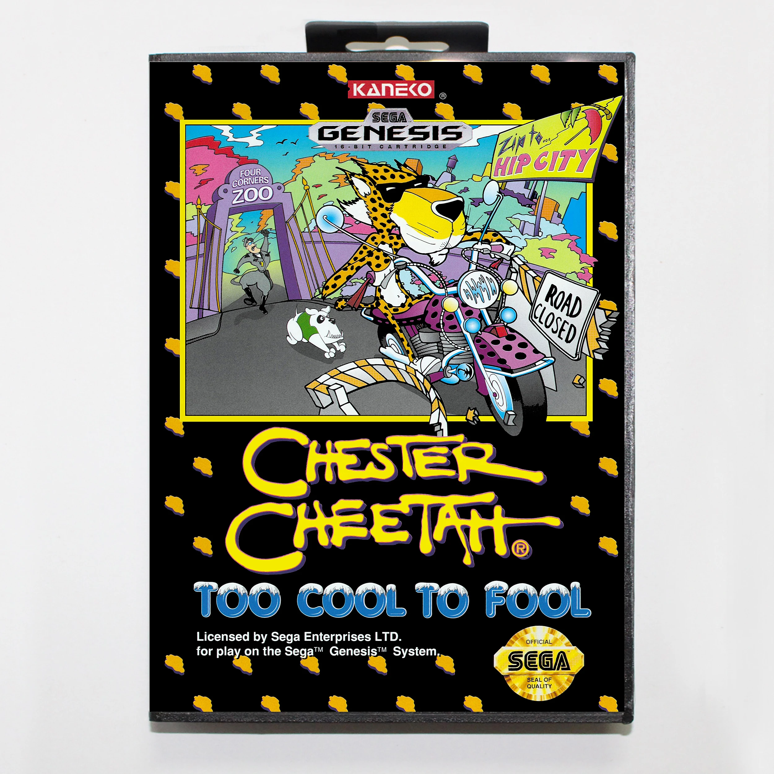 

Игровая карта Chester Cheetah, 16 бит, для Sega Mega Drive/ Genesis