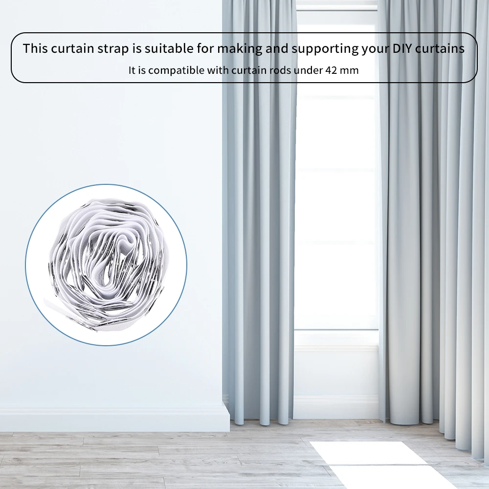 Бытовые 5 м 10 ушко Шторы ленточная завеса заголовок верх изоляционной шайбы лента