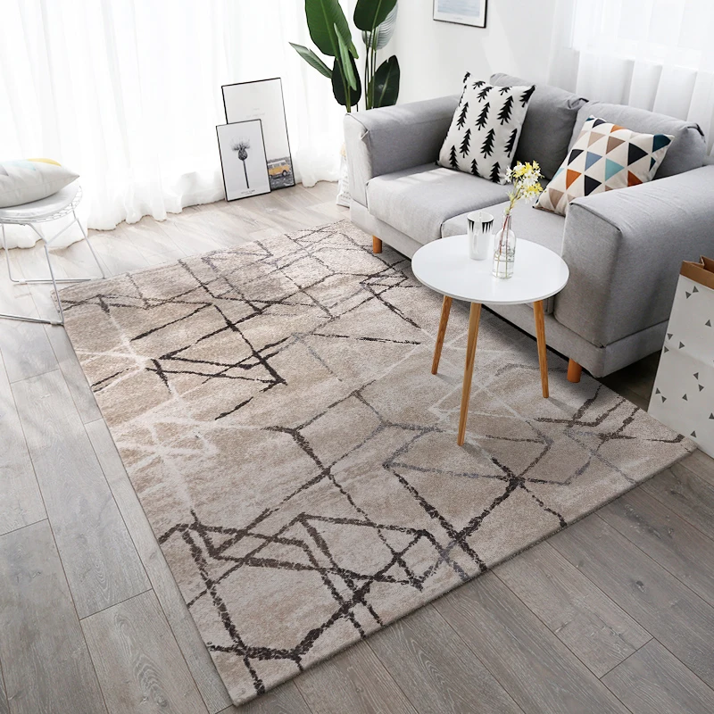 Скандинавские художественные ковры для гостиной дома марокканский ковер