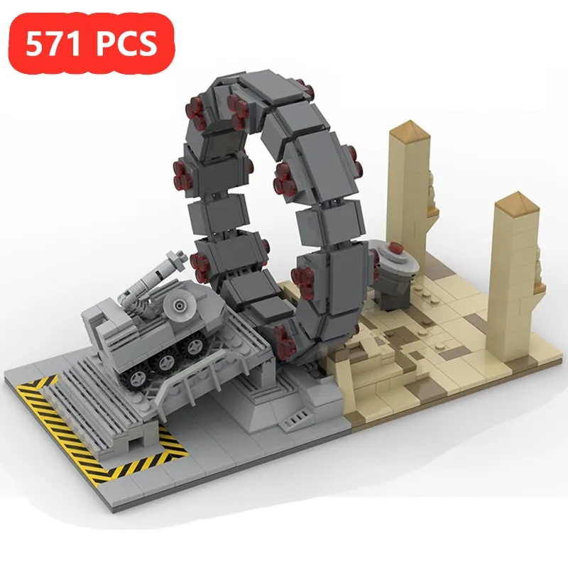 

Space Stargate Command Model Star Building Blocks Creative Ideal Interstellar Travel Set Diy Children Kids Gifts Toys