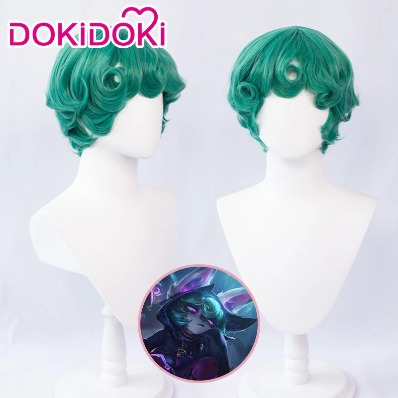 

IN STOCK DokiDoki Game Cosplay Wig LOL League of Legends The Gloomist Vex Cosplay Wig Women Hair Heat Resistant The Gloomist Vex