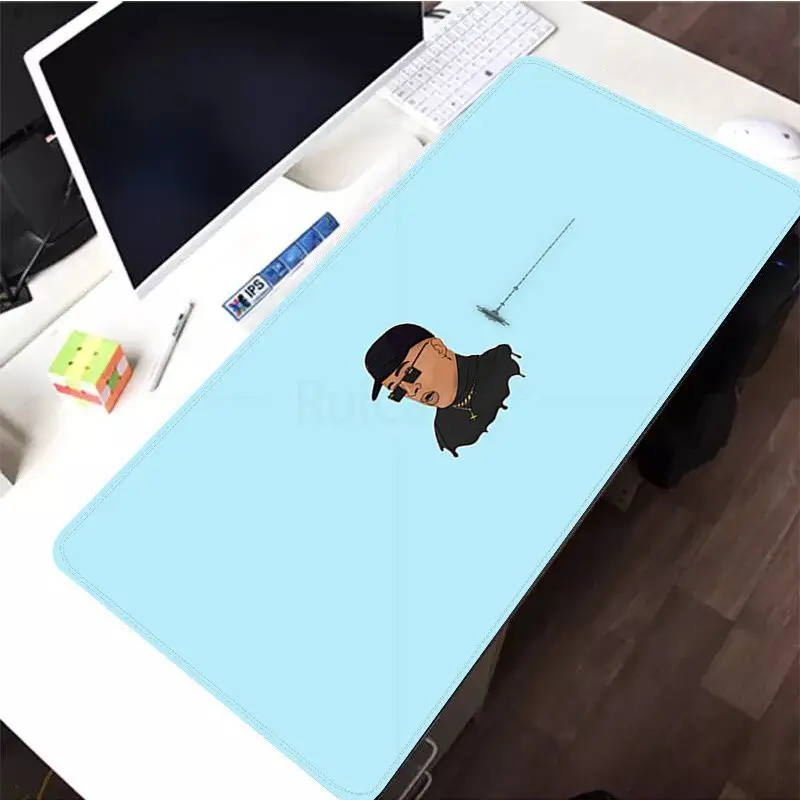 

RuiCaiCa Your Own Mats Bad Bunny Silicone large/small Pad to Mouse Game Free Shipping Large Mouse Pad Keyboards Mat