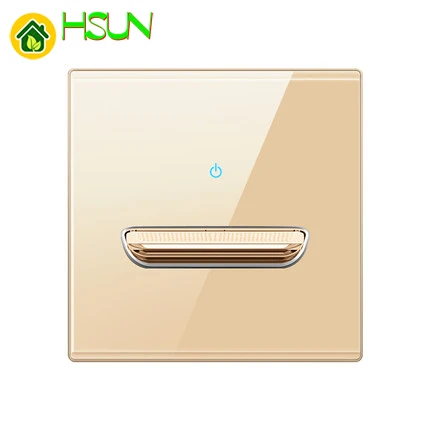 86 Тип шампанского переключатель с закаленным стеклом Сброс 1 2 3 4 gang 12 way Ретро