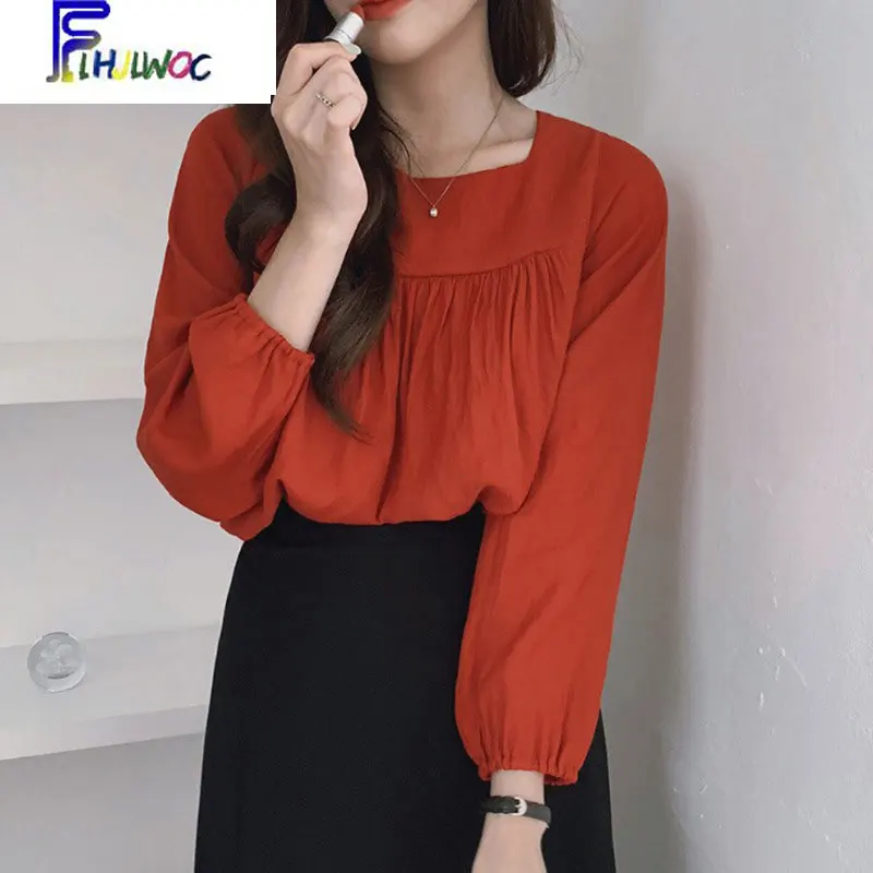 Осенние базовые рубашки осенний дизайн Женский Галстук бабочка с длинным