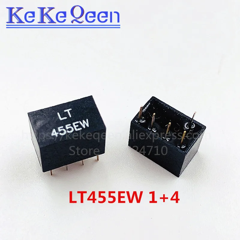 1 шт. LT455EW LT455E 455E 455 1+ 4 5Pin DIP-5 455 кГц керамический фильтр для передачи сигнала реле