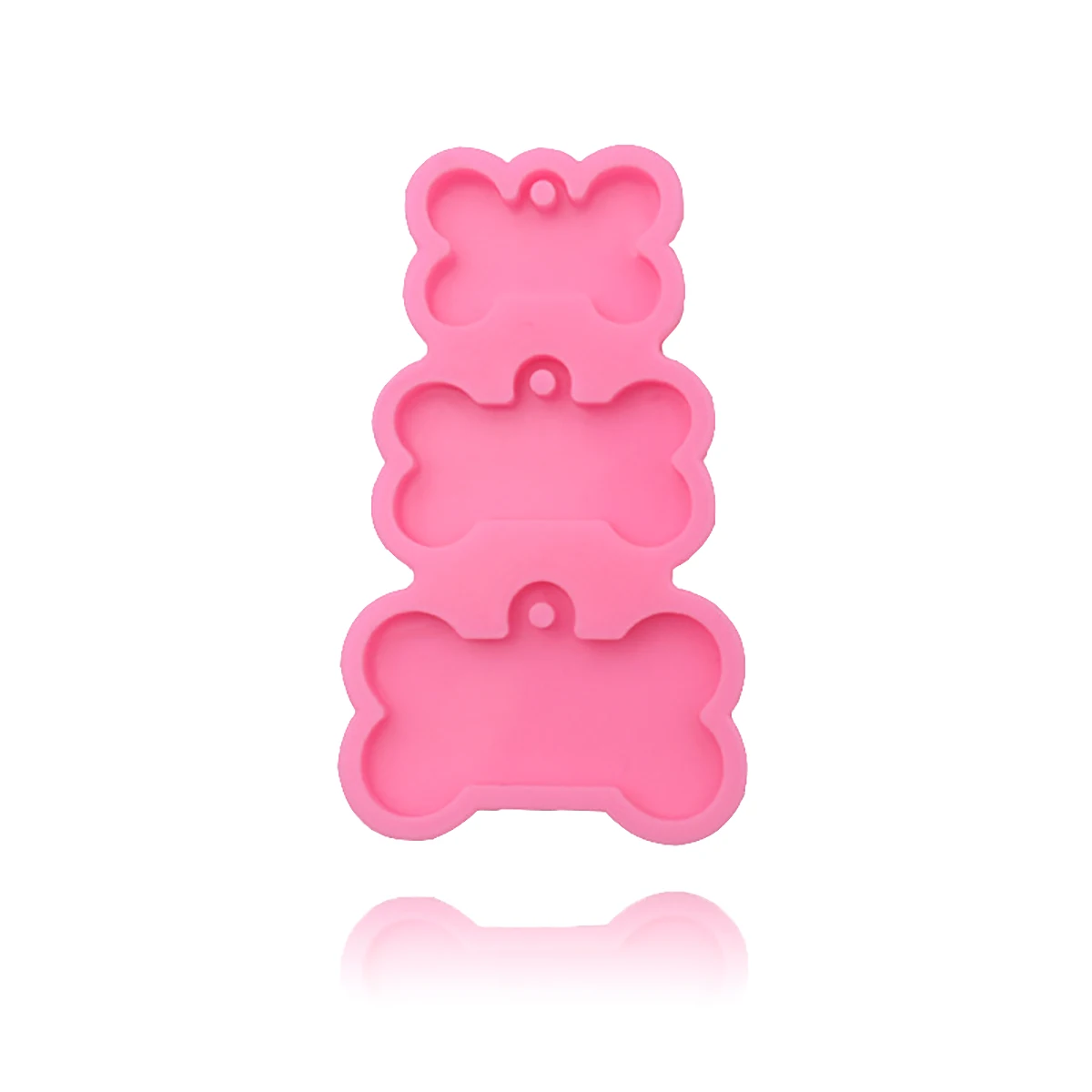 силиконовые формы молды для эподной смолы эпоксидна Бирка собаки с тремя