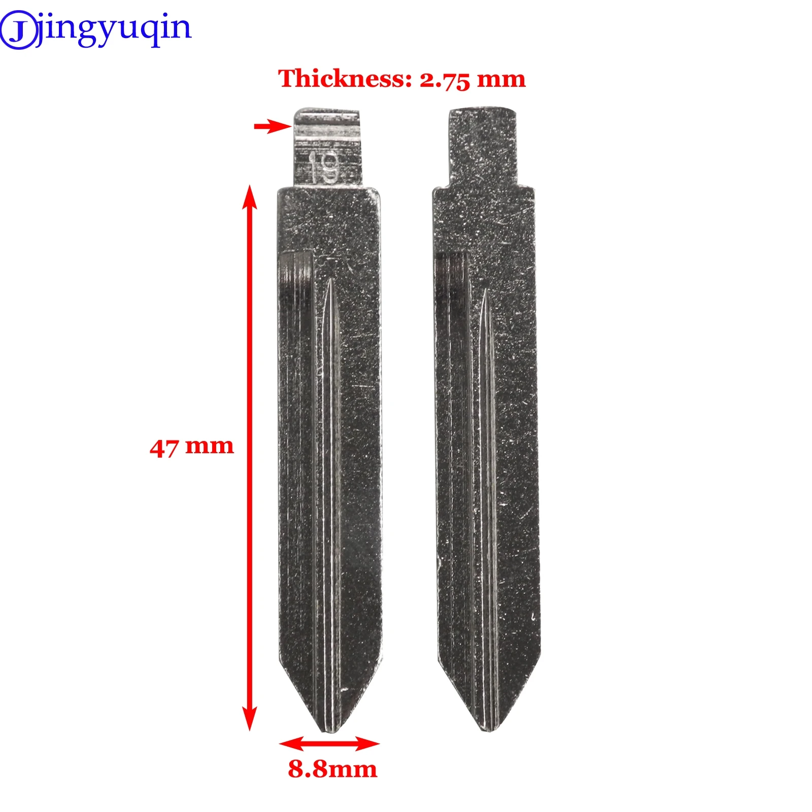 Jingyuqin 1 шт. KD #19 пульт дистанционного управления пустой металлический клинок Тип