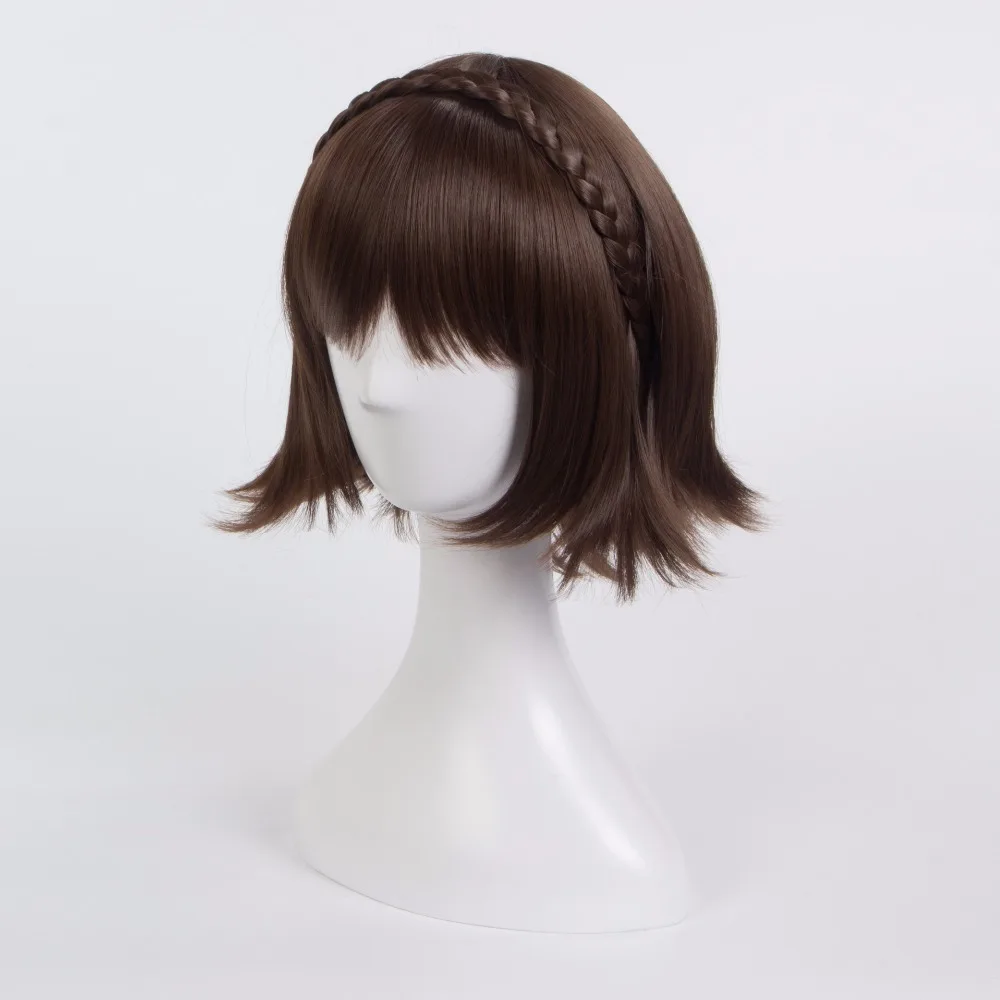 Парики для косплея Persona 5 косплей-партия Макото ниэйдзима женские волосы