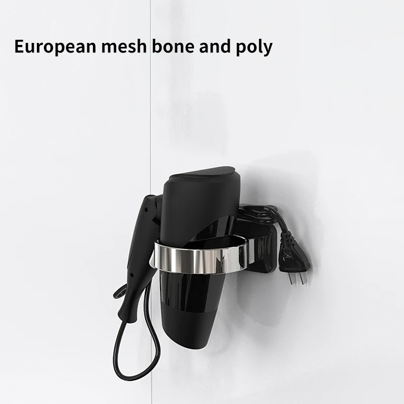 

Holder Shelf Rack Hair Dryer Stainless Steel Anti-Rust Dryer Rack Hair Stand Bathroom Accessories For Hairdryer Racks