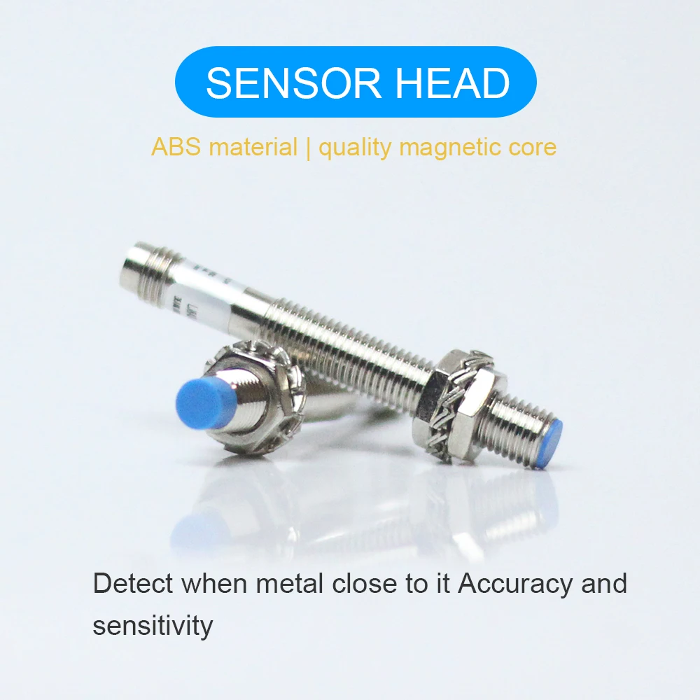 Cloweit IP65 M8 Inductance Proximity Sensor NPN PNP DC10-30V 3pin Connector Cylindrical Metal Approach Switch LJ8A3 Series | Обустройство