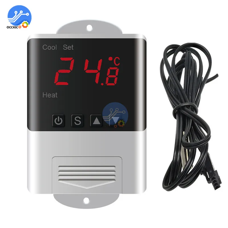 DTC1200 AC110-230V цифровой умный контроллер температуры, набор холодного тепла для аквариума и сада, умные Интеллектуальные бытовые приборы