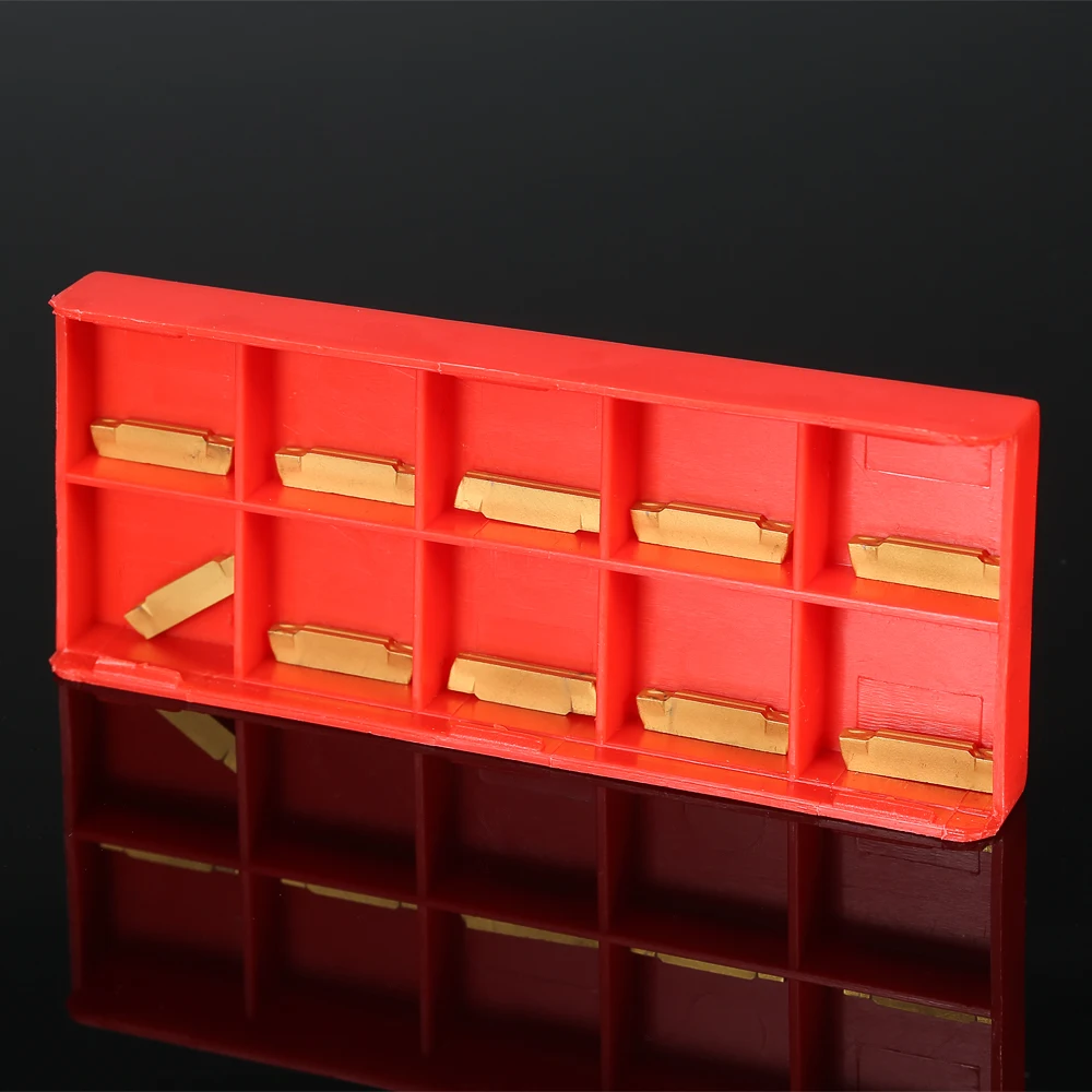 10pcs MGMN200-G Carbide Inserts 2mm Width for MGEHR/MGIVR Lathe Grooving Cut Off Tool Turning lathe cutter CNC Parting | Инструменты