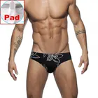 Мужская купальная одежда, шорты для серфинга, купальный костюм, бикини с карманом для пениса, мужские плавки с низкой талией, плавки для плавания, пляжная одежда для геев