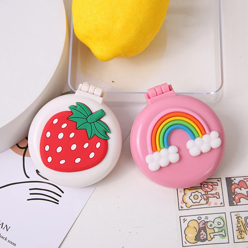 Милая Массажная Складная портативная маленькая дорожная Щетка для волос девушек