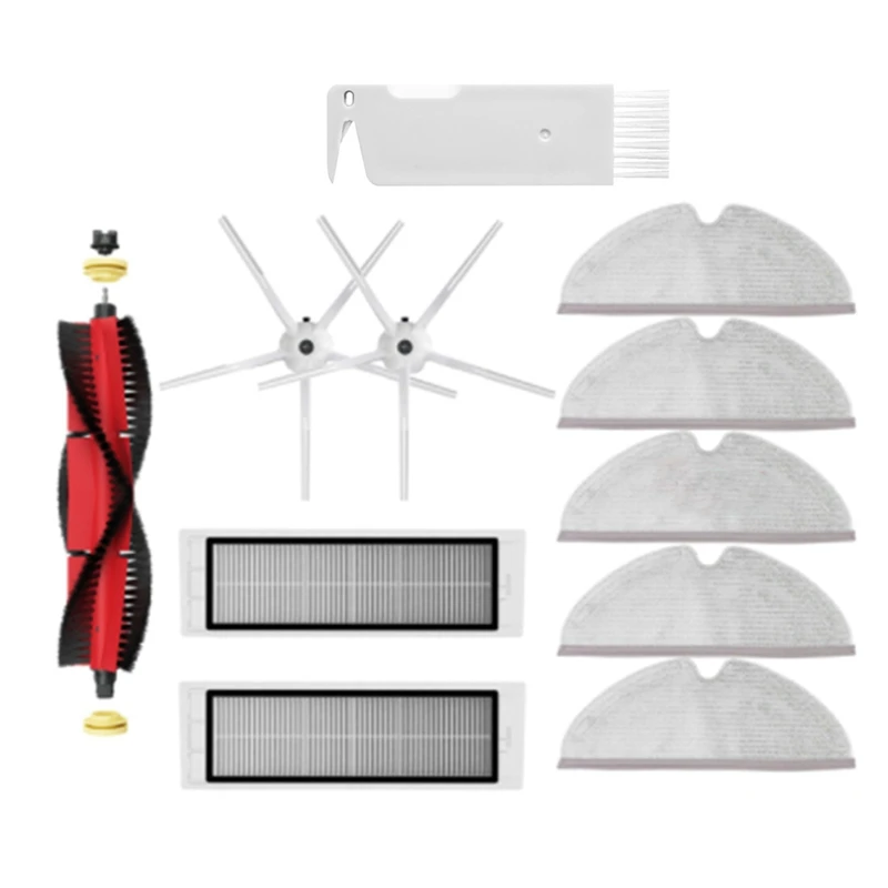 

Запчасти для пылесоса XiaoMi Roborock S5 Max S6 MaxV S6, фильтр НЕРА, основная щетка, насадка на швабру, боковая щетка