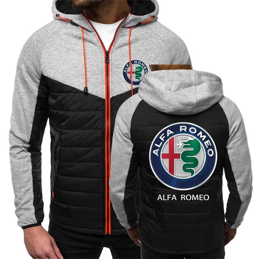 

Новинка 2021, мужская куртка Alfa Romeo, спортивные удобные хлопковые толстовки унисекс с принтом, Мужская Удобная хлопковая куртка Harajuku Jack