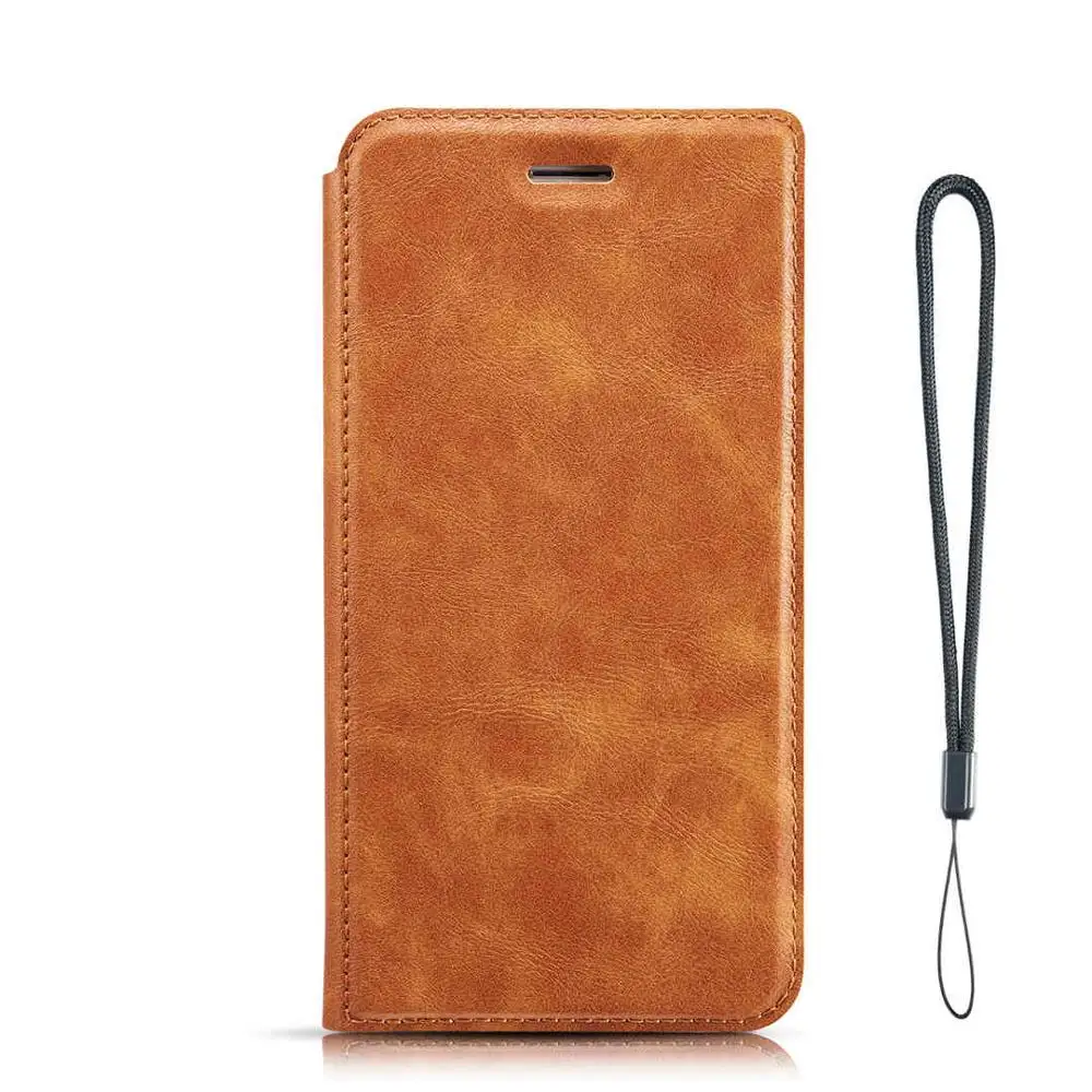 Brown Флип кожаный магнитный чехол для телефона samsung Galaxy A20 A20E A30 A40 A40S A50 A70 бумажник держатель карты задняя крышка для Galaxy A20E - Цвет: Brown