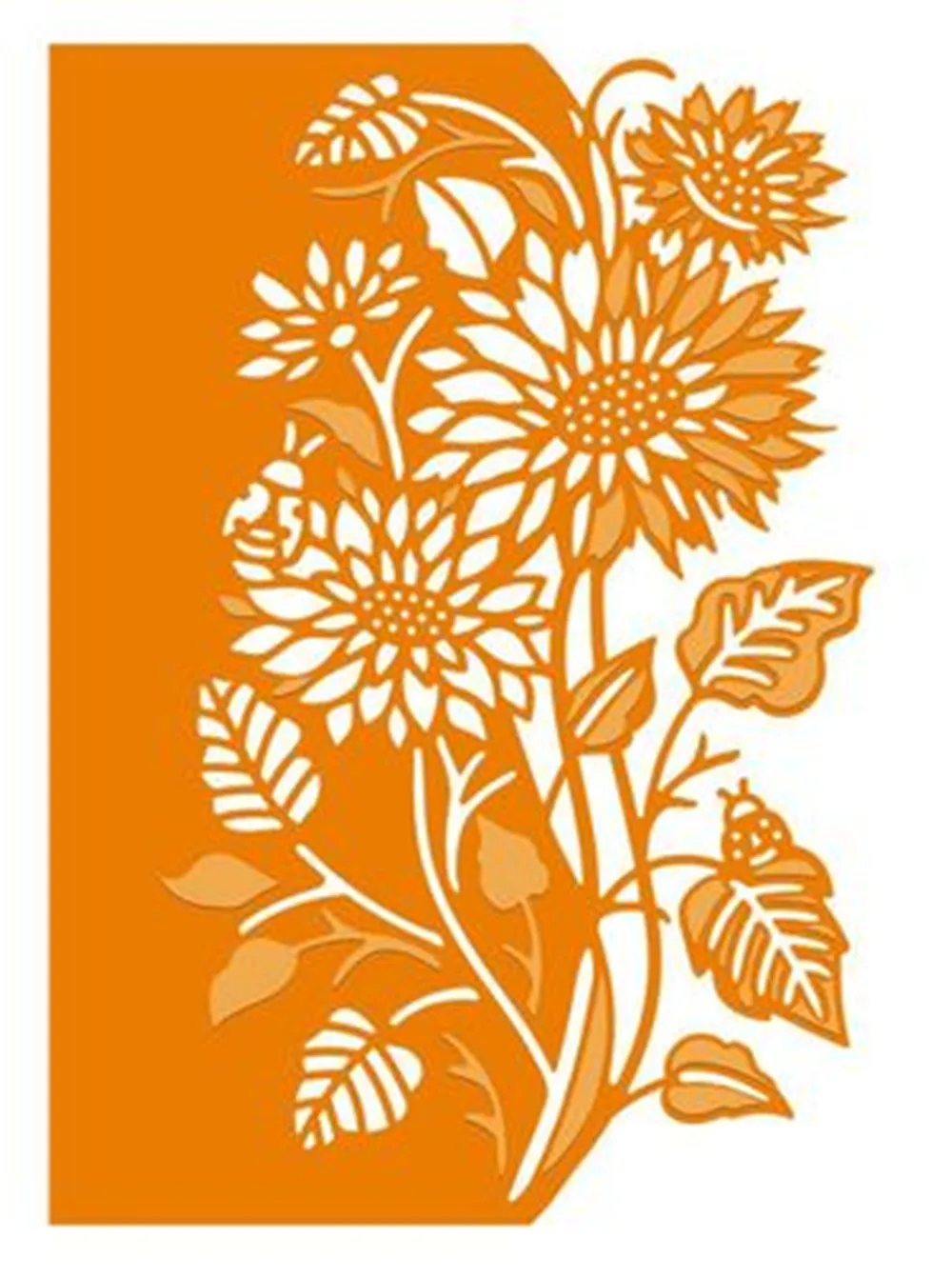 

Exquisite butterfly sunflower lace cutting knife mold cutting dies scrapbooking