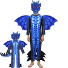 Реалистичный динозавр Юрского периода Косплей Маска тираннозавра Хэллоуин костюм для мальчиков и девочек праздник Косплей Боди