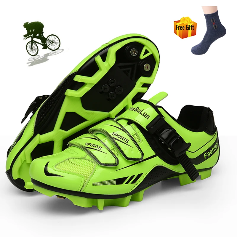 Велосипедные туфли Для мужчин велосипед MTB Кроссовки Профессиональный Sapatilha