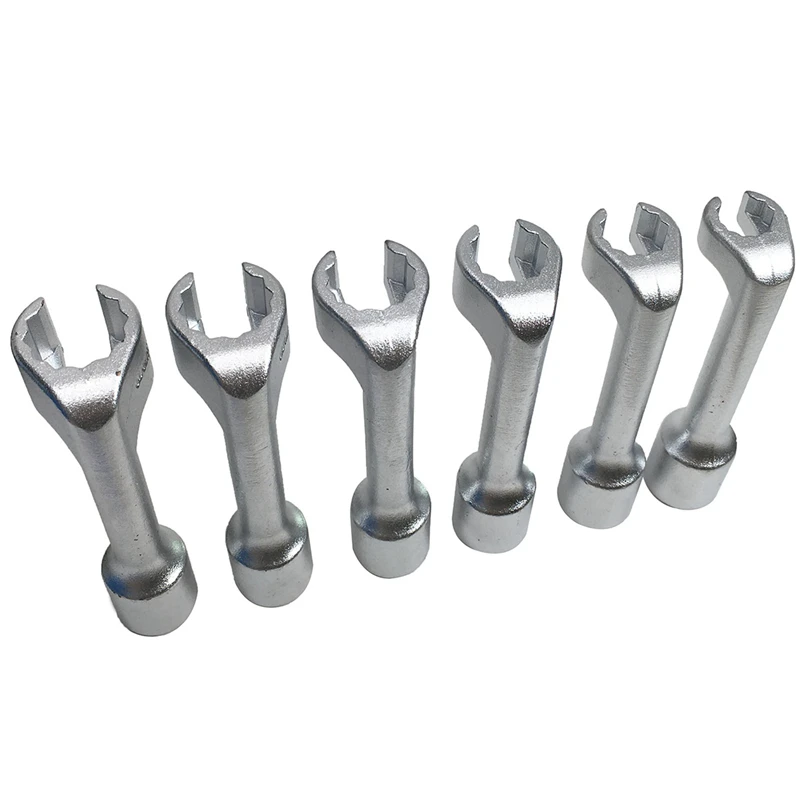 

6 Pcs Fuel Injector Injection Sockets L-Shaped Open End Wrenches & 4 Pcs 24V 12Led Yellow Light Side Marker Light Retail