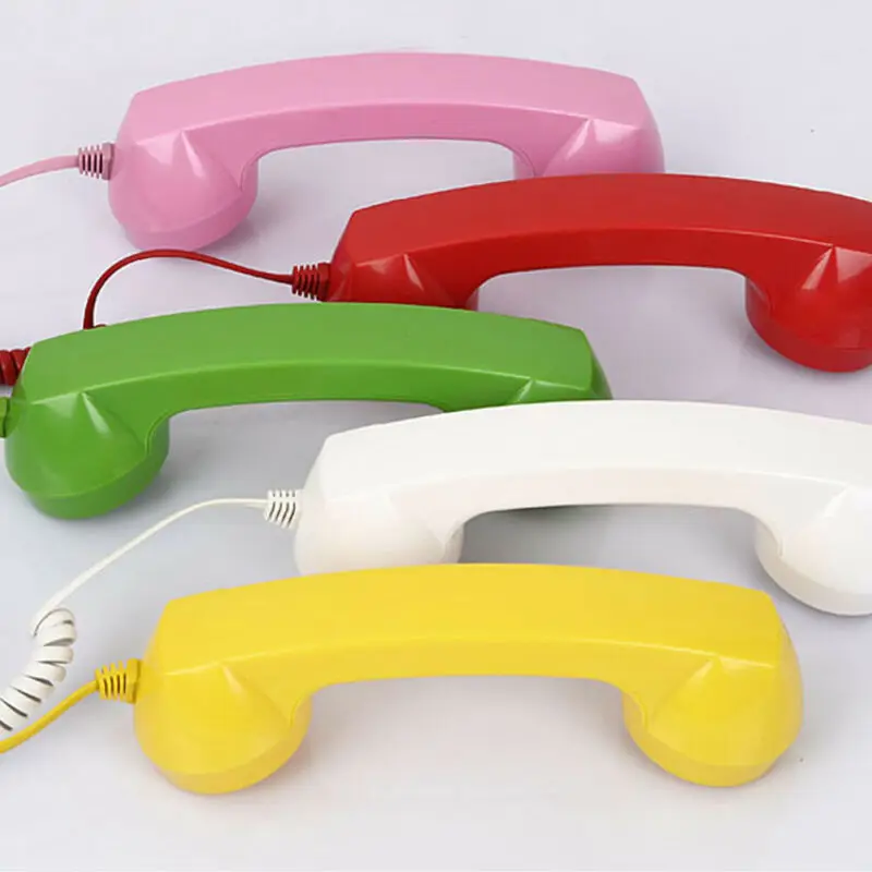 Ретро телефон 3 5 мм гарнитура наушники Сотовый приемник для телефона|Наушники и