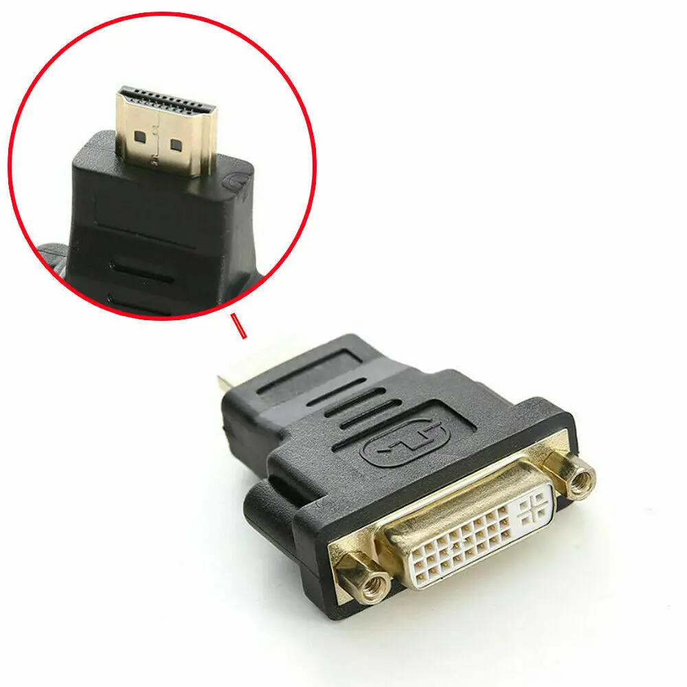 

Конвертер-переходник с гнездом DVI на HDMI