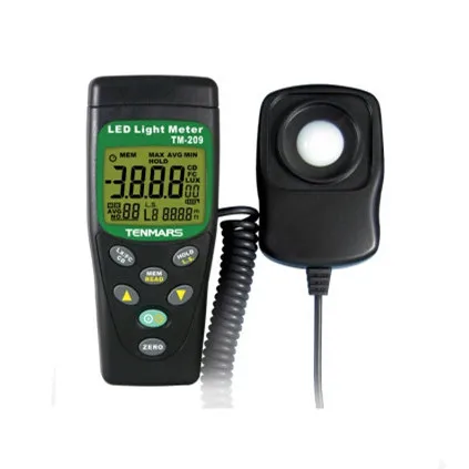 

Digital LED Light Level Meter 400,000 Lux FC Measuring Lux Meter TM-209
